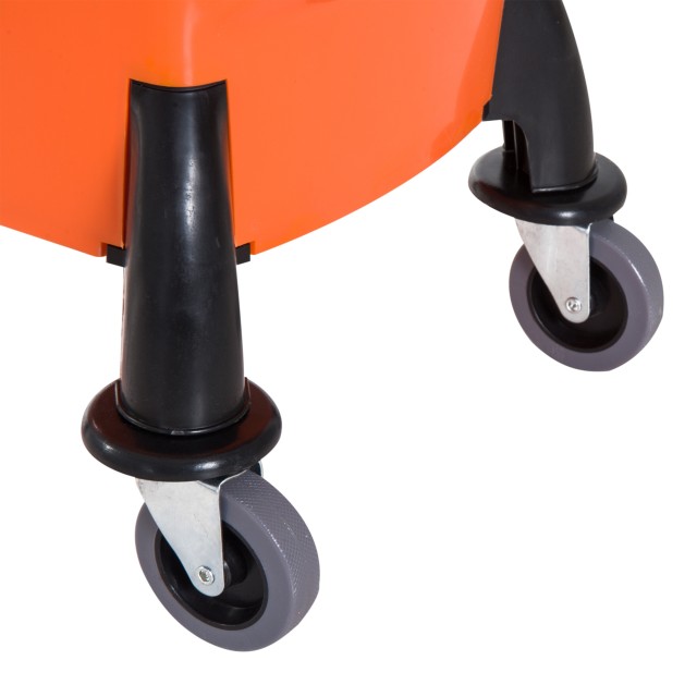 Homcom Professional Cleaning Cart with αφαιρούμενο Wringer και ρόδε...