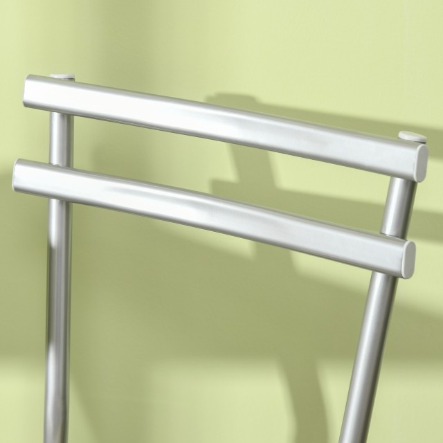 Σετ Μεταλλικό Τετράγωνο Τραπέζι - Bar 60 x 60 x 109.5 cm με 2 Σκαμπό HOMCOM 835-632SR