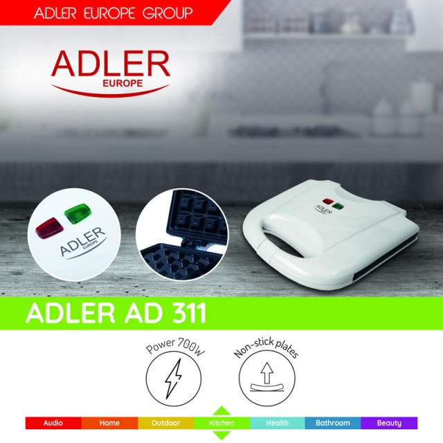 Βαφλιέρα 700 W Adler AD-311