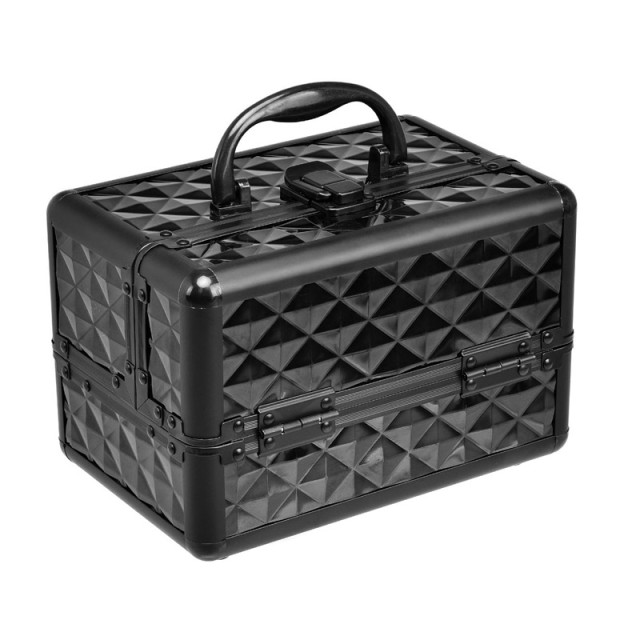Make-up-Koffer 23 x 15 x 18 cm Costway HB85369SL