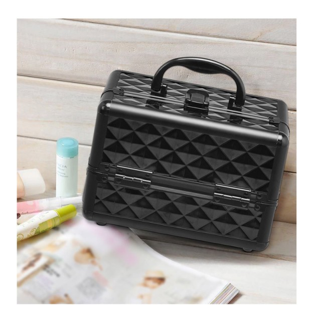 Βαλιτσάκι Μακιγιάζ 23 x 15 x 18 cm Costway HB85369SL