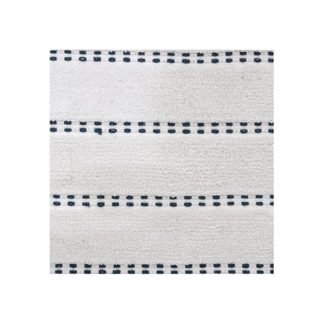 Βαμβακερό Χαλάκι Μπάνιου με Pompom 75 x 50 x 1 cm Χρώματος Πετρόλ 5Five Simply Smart 174631D