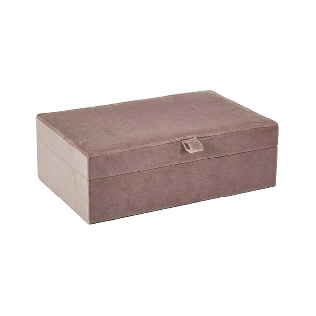 Βελούδινη Κοσμηματοθήκη - Μπιζουτιέρα 25 x 16 x 8 cm Home Deco Fact...