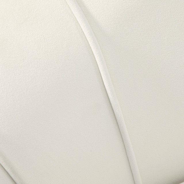 Πολυθρόνα HOMCOM Vintage Style Design με επένδυση από βελούδο, 179x77x77cm, κρέμα 833-961WT