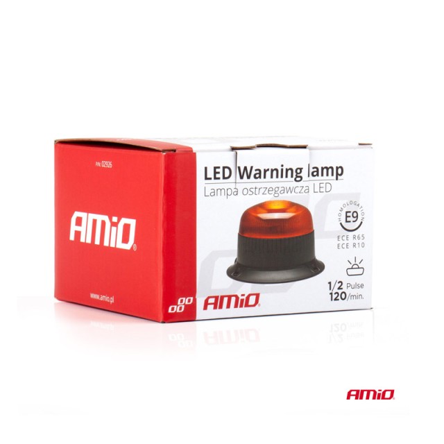 Βιδωτός LED Φάρος W213b R65 R10 18LED 12 / 24V IP56 AMiO 02926