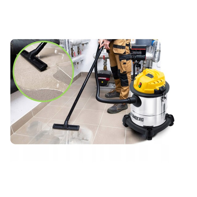 Βιομηχανική Ηλεκτρική Σκούπα 20 Lt 1200 W Humberg HM-401