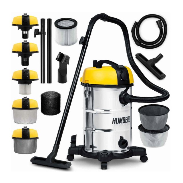 Βιομηχανική Ηλεκτρική Σκούπα 30 Lt 1300 W Humberg HM-403