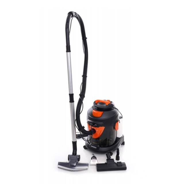 Βιομηχανική Ηλεκτρική Σκούπα Υγρών και Στερεών 20 Lt 1400 W Kraft&D... Βιομηχανική Ηλεκτρική Σκούπα Υγρών και Στερεών 20 Lt 1400 W Kraft&D...