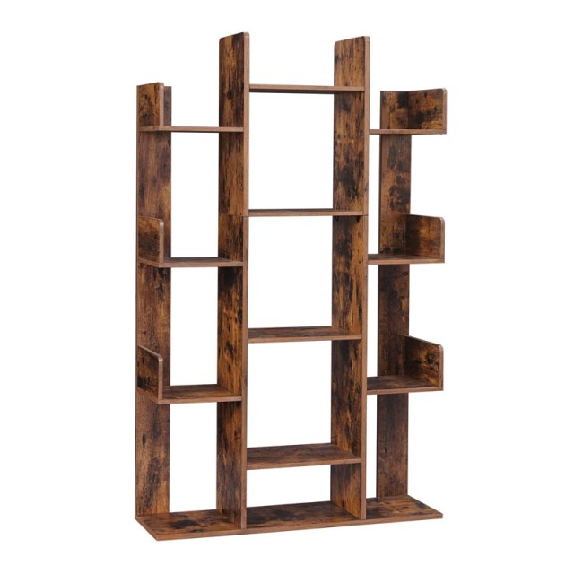 Βιβλιοθήκη με 13 Ράφια 86 x 25 x 140 cm VASAGLE LBC67BXV1 - 12 άτοκες δόσεις και 5% cash back