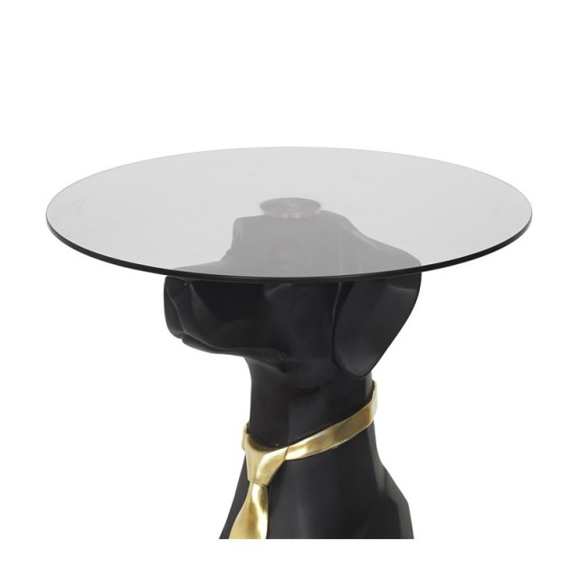Βοηθητικό Στρογγυλό Τραπεζάκι Σκύλος 15 x 66 cm Home Deco Factory H...