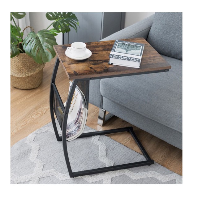 Βοηθητικό Μεταλλικό Τραπεζάκι 52 x 35 x 63 cm Costway HW65711