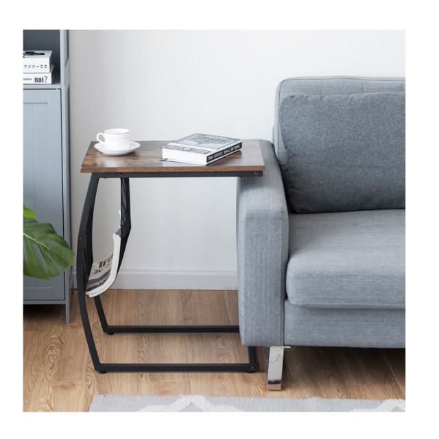 Βοηθητικό Μεταλλικό Τραπεζάκι 52 x 35 x 63 cm Costway HW65711