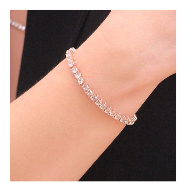 Βραχιόλι από Ορείχαλκο με Κρύσταλλα Swarovski® Elements Venus MYC DB0035_RG_AA