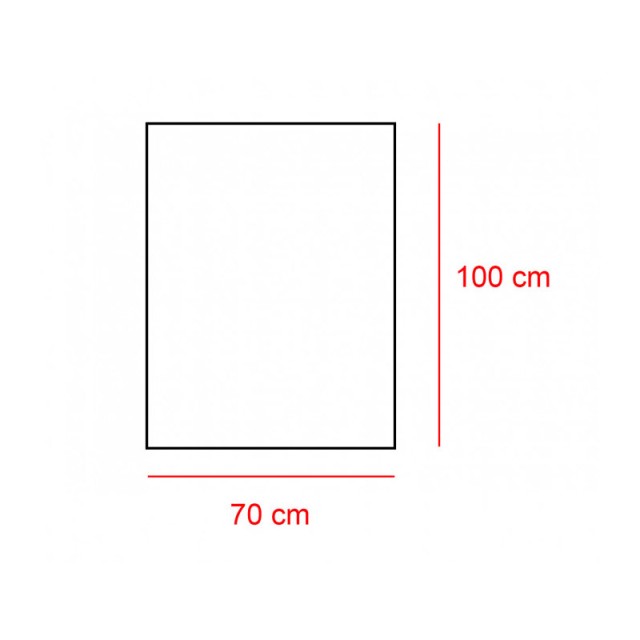 Βρεφική Κουβέρτα 100 x 70 cm Χρώματος Ροζ MWS15053