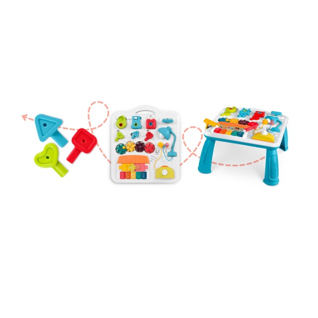 Βρεφικό Τραπεζάκι Δραστηριοτήτων με Μουσική 38 x 41.5 x 20 cm Ricok...
