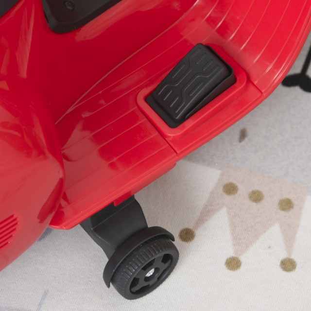 HOMCOM Electric Vespa για παιδιά Μπαταρία 6V Προβολείς και Κόρνα 18-36 μηνών 370-138RD