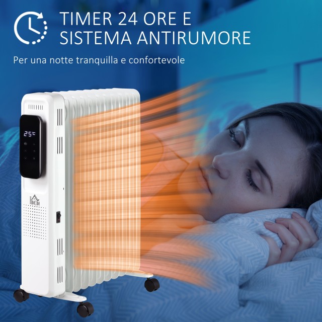 Καλοριφέρ Λαδιού 2720 W HOMCOM 820-275V90