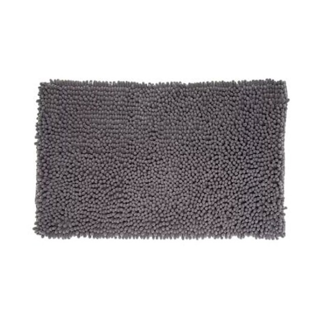 Χαλάκι Μπάνιου 80 x 50 x 3.2 cm Χρώματος Σκούρο Γκρι 5Five Simply S... Χαλάκι Μπάνιου 80 x 50 x 3.2 cm Χρώματος Σκούρο Γκρι 5Five Simply S...