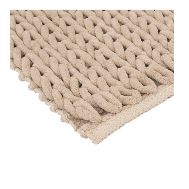 Χαλάκι Μπάνιου 120 x 50 x 2 cm Χρώματος Μπεζ 5Five Simply Smart 174...