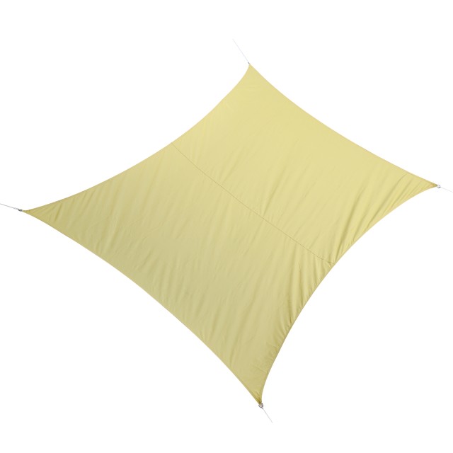 Outsunny Rectangular Shade Sail Πολυεστερική Τέντα 3x4m Άμμος 840-142SD