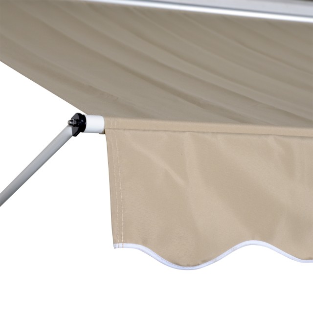 Outsunny Αυτοφερόμενη Τέντα Μπεζ 300? 150cm 840-183CW