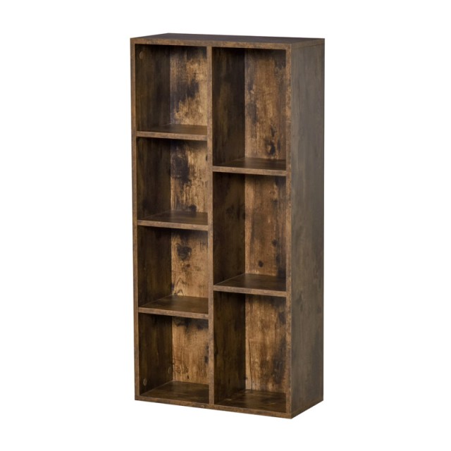 Ξύλινη Βιβλιοθήκη με 7 Ράφια 50 x 24 x 106 cm HOMCOM 836-367