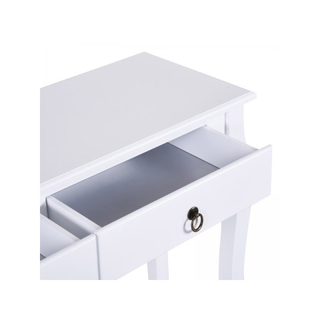 Ξύλινη Κονσόλα με 2 Συρτάρια 100 x 33 x 76 cm HOMCOM 831-182