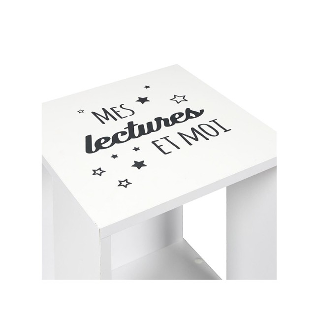 Ξύλινη Παιδική Περιστρεφόμενη Βιβλιοθήκη 34 x 34 x 74.5 cm Home Dec...