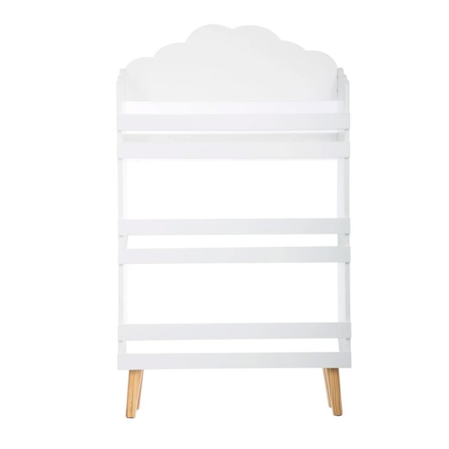Ξύλινη Παιδική Βιβλιοθήκη με 3 Ράφια 58 x 18 x 100 cm Cloud Atmosph...
