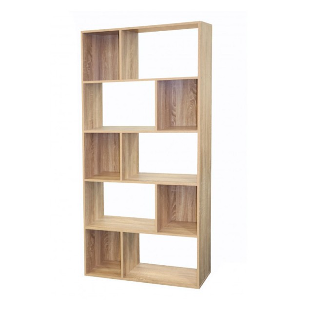 Ξύλινη Βιβλιοθήκη με 5 Ράφια 83 x 23 x 173 cm Evora Urban Living 40...