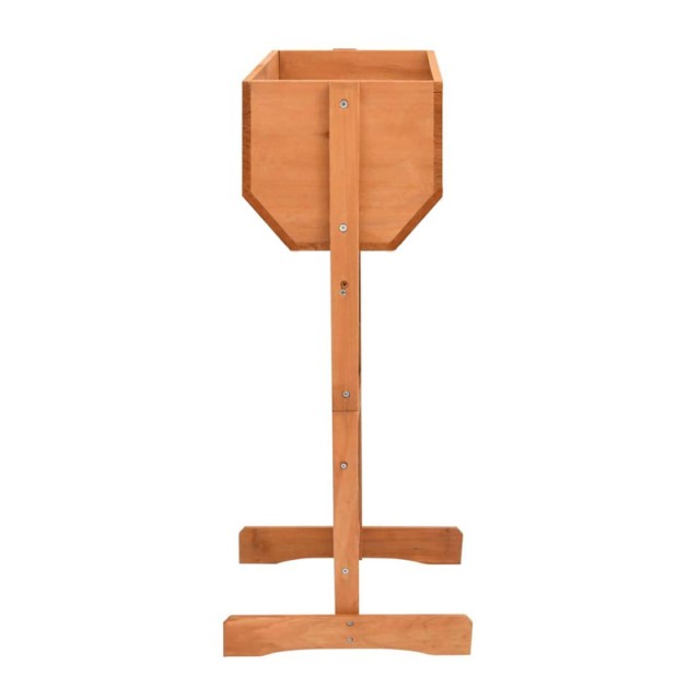 Ξύλινη Ζαρντινιέρα Κήπου με Καφασωτό 56 x 30.5 x 76 cm Hoppline HOP...