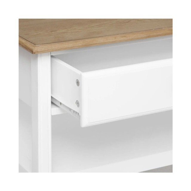 Ξύλινο Τραπέζι Σαλονιού με 4 Συρτάρια 110 x 60 x 47 cm Atmosphera 179073