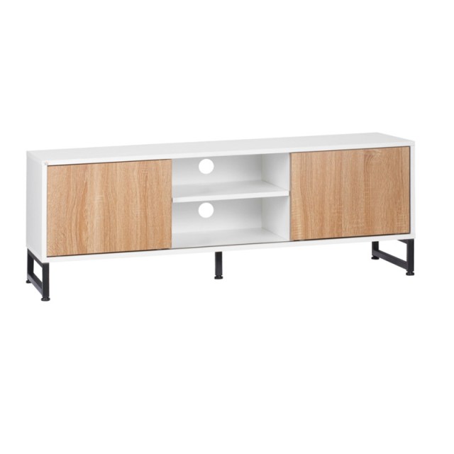 Wooden TV Cabinet 120 x 39.5 x 45 cm HOMCOM 839-543V00WT