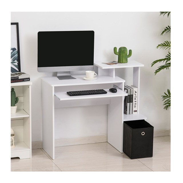 Ξύλινο Γραφείο Υπολογιστή 100 x 40 x 86.6 cm HOMCOM 836-263WT