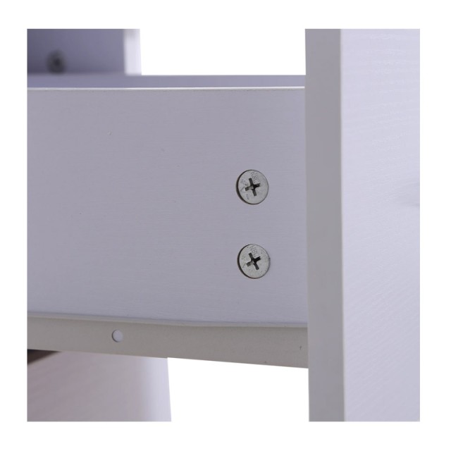 Ξύλινο Γραφείο με 3 Συρτάρια και 3 Ράφια 120 x 49 x 72 cm Χρώματος ...
