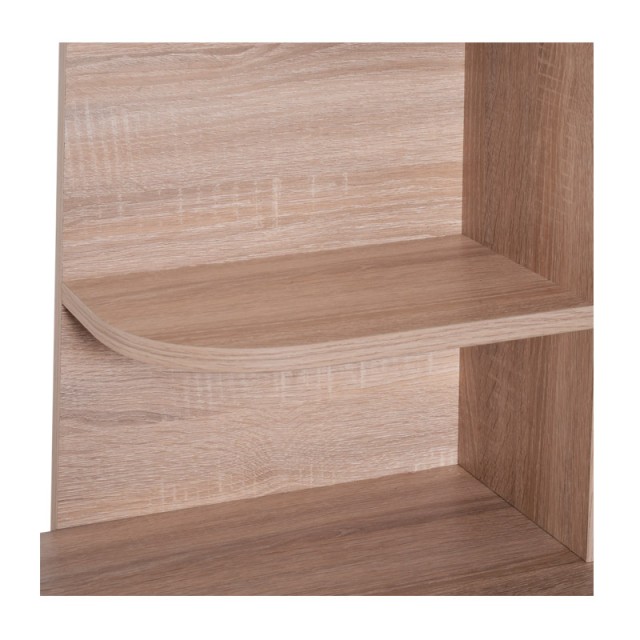 Ξύλινο Γραφείο με Βιβλιοθήκη 120 x 65.5 x 138.5 cm HOMCOM 836-080