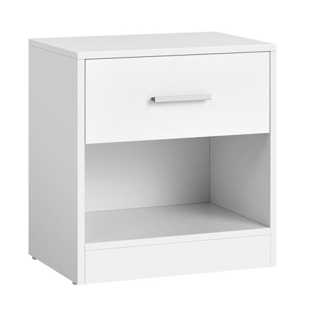 Ξύλινο Κομοδίνο με 1 Συρτάρι και 1 Ράφι 28 x 39 x 41 cm VASAGLE LET619T14