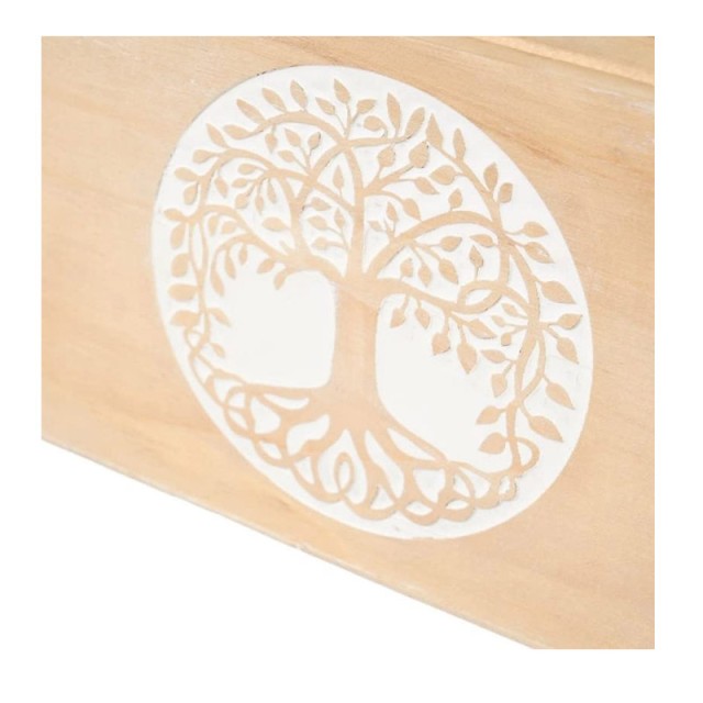 Ξύλινο Κουτί Organizer Φωτογραφιών από Μπαμπού Tree of Life 21 x 14...