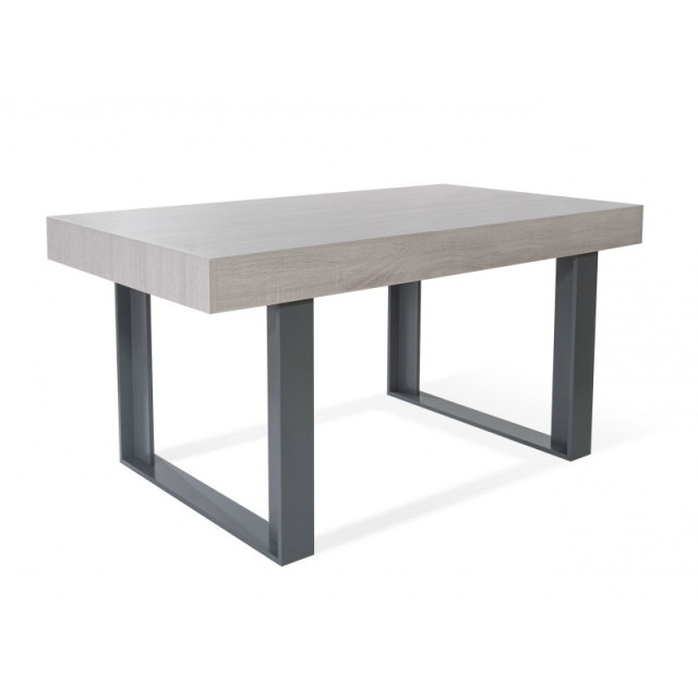 Ξύλινο Ορθογώνιο Τραπέζι Τραπεζαρίας 160 x 90 x 78 cm Brixton Idomy...