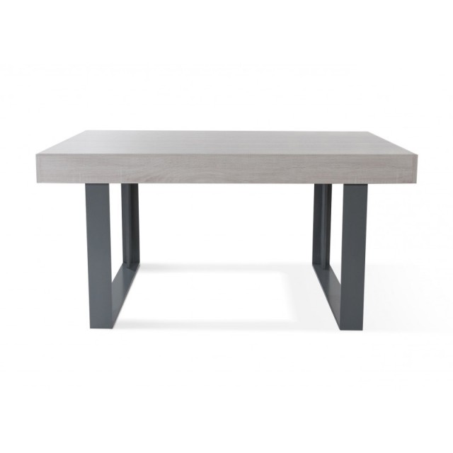 Ξύλινο Ορθογώνιο Τραπέζι Τραπεζαρίας 160 x 90 x 78 cm Brixton Idomy...