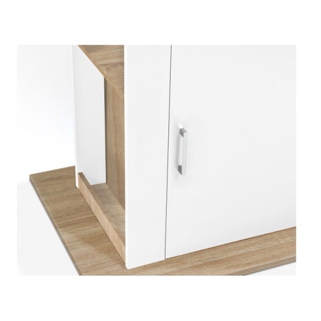 Ξύλινο Τραπέζι - Bar με Ντουλάπι 110 x 80 x 90 cm Idomya 30088293+30088294