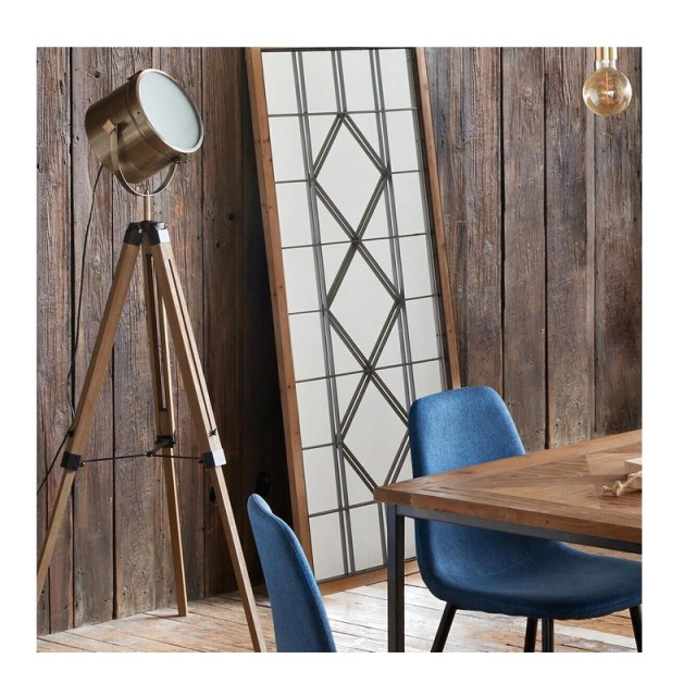 Ξύλινο Τρίποδο Φωτιστικό Δαπέδου E27 25 W 150 cm Ebor Atmosphera 136707