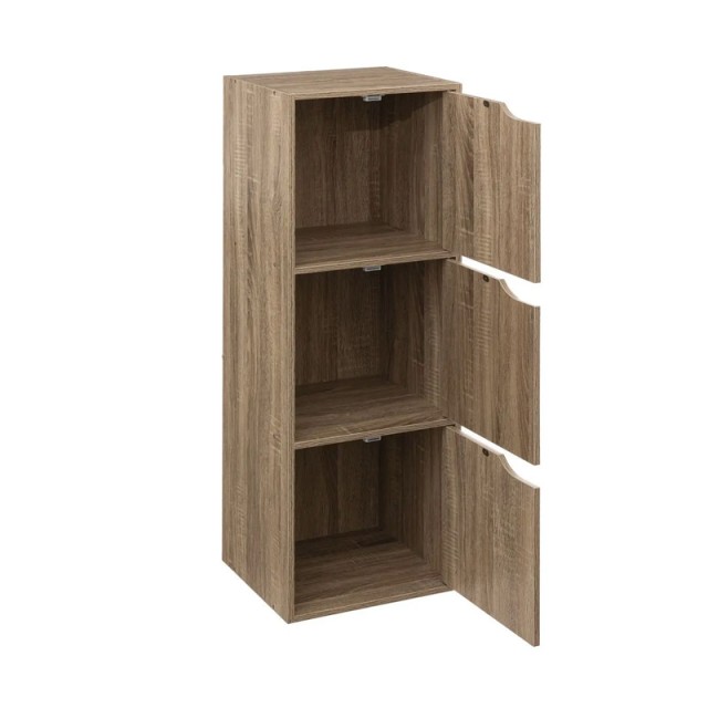 Ξύλινη Εταζέρα με 3 Ντουλάπια 34.5 x 32 x 100.5 cm 5Five Simply Sma...