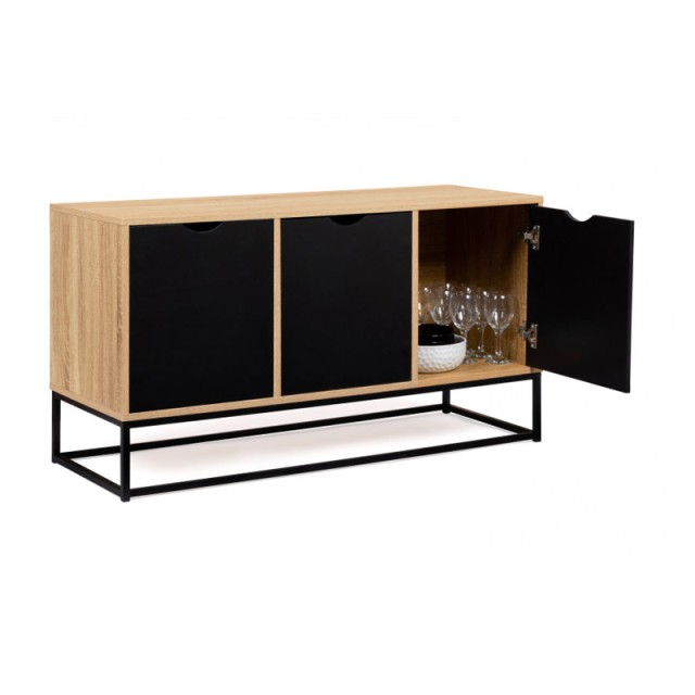 Ξύλινος Μπουφές με Μεταλλική Βάση 113 x 40 x 60 cm Idomya Manhattan 30088812
