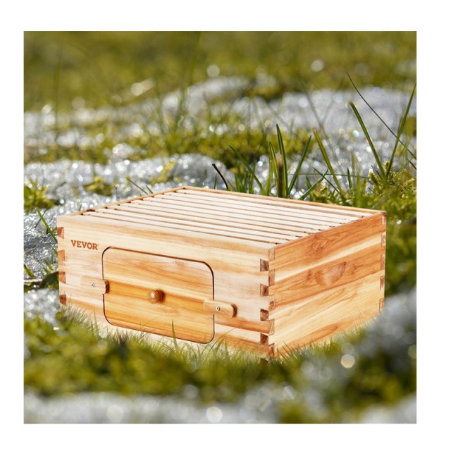 Ξύλινος Όροφος Κυψέλης με 10 Πλαίσια 503 x 414 x 245 mm VEVOR CTFXS...