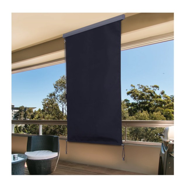 Χειροκίνητη Κάθετη Τέντα με Μανιβέλα 120 x 200 cm HOMCOM 830-235