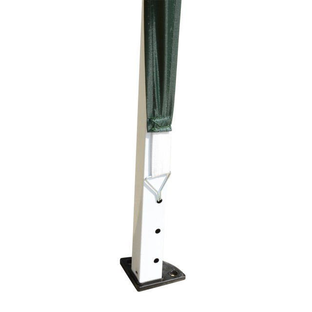 Outsunny Gazebo Folding Steel Constructure Green Oxford Fabric Covering 3x3m 840-158GN