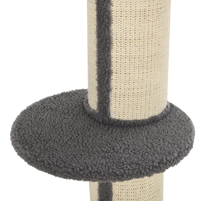 Cat Tree Scratching Post με κάλυμμα μαξιλαριού και στύλους με σχοιν...