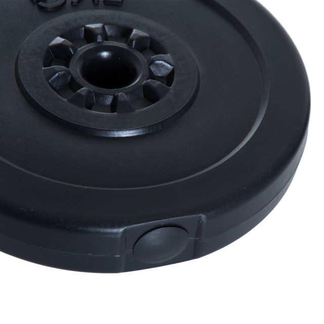 HomCom Σετ 4 δίσκων βάρους για συνολική μπάρα 30KG - 2x5kg και 2x10kg B1-0012