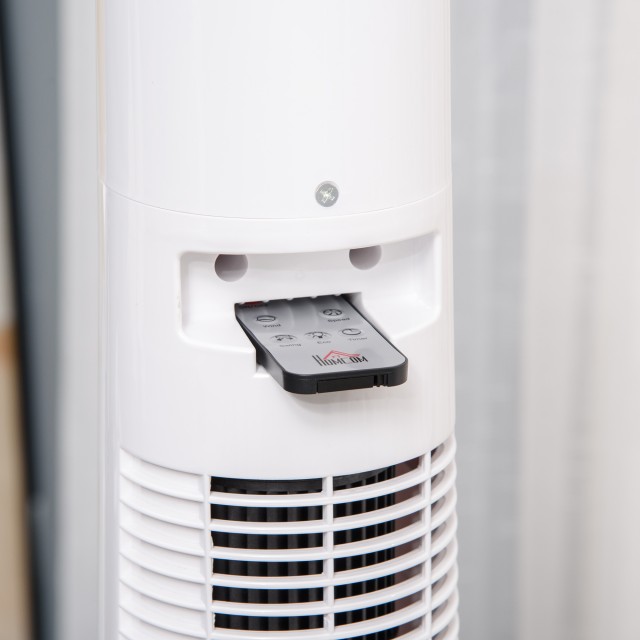 Ανεμιστήρας Tower 50W με 3 λειτουργίες και 3 ταχύτητες με χρονοδιακόπτη 12 ωρών, σε ABS, Ø32x118,2 cm, Λευκό 824-039V90